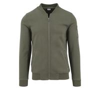Urban Classics Herren Sweat-Bomberjacke Grün (Olive 176) Gr. Medium