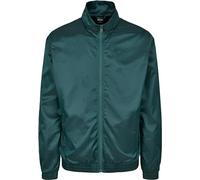 Urban Classics Herren Jacquard Track Jacket Sportjacke, Grün (Bottlegreen 02245), Small (Herstellergröße: S)