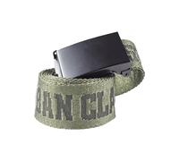 Urban Classics Gürtel Jaquard Logo Belt oliv, Textil