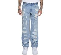 Urban Classics Heavy Ounce Straight Fit Heavy Destroyed Jeans Jeans hellblau in W30L32