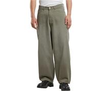 Urban Classics Herren Jeanshose Tapered Heavy Ounce Baggy Jeans, lässige Herren Baggy Jeans mit High Waist, 7/8 Länge