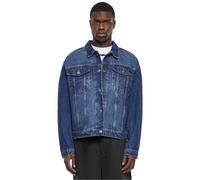 Urban Classics Herren Jeansjacke Heavy Ounce Boxy Denim Jacket, lässige Jeansjacke für Männer, Umlegekragen, Größen S-5XL