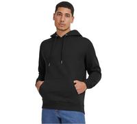 Sweatshirt URBAN CLASSICS "Urban Classics Herren Basic Sweat Hoody", Herren, Gr. XL, schwarz, 63% Baumwolle, 37% Polyester, unifarben, Sweatshirts Sweatshirt (54071138-XL) schwarz