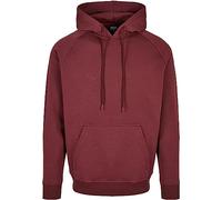 Urban Classics Blank Hoody in Gr. M in Rot