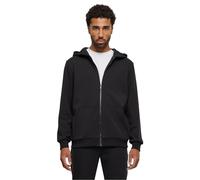 Urban Classics Herren Hoodie Cozy Zip Hoody, Hoddie für Männer, Kapuzenjacke mit Reißverschluss, Loose Fit, black, S