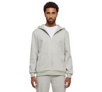 Urban Classics Herren Hoodie Cozy Zip Hoody, Hoddie für Männer, Kapuzenjacke mit Reißverschluss, Loose Fit, lightasphalt, XL