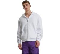 Urban Classics Herren Kapuzenpullover Fluffy Zip Hoody, Flauschiger Kapuzenpullover mit Reißverschluss, Zip Hoodie für Männer, Oversize Fit