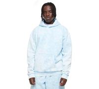 Urban Classics Towel Washed Hoody in Gr. 3XL in Blau