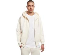 Urban Classics Herren Zip Hoody Kapuzenjacke – Reißverschluss, Loose Fit – Whitesand, M