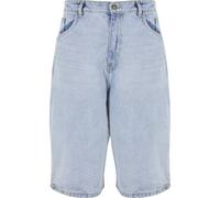 Urban Classics Herren Shorts 90's Denim – weites Bein, 3/4-Länge – New Light Blue Washed, Größe 44