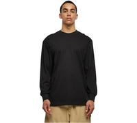 Urban Classics Langarm-T-Shirt Tall Tee L/S Oversize 100% Baumwolle Schwarz Größe M