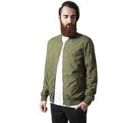 Urban Classics Herren Light Jacket Bomber Jacke, Olivgrün, S EU
