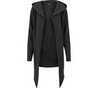 Urban Classics Long Hooded Open Edge Cardigan TB1389, color:charcoal, groesse herren:XXL