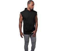 Urban Classics Open Edge Sleeveless Hoodie Herren-Kapuzenpullover - schwarz M