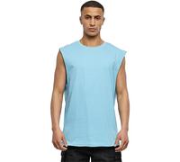 Urban Classics Open Edge Sleeveless Tee in Gr. M in Blau