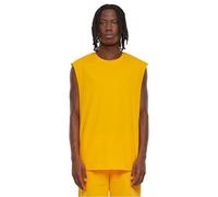 Urban Classics Herren T-Shirt Open Edge Sleeveless Tee, ärmelloses T-Shirt für Männer, Rundhals, Baumwolle, magicmango, XXL