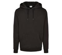 Urban Classics Herren Organic Basic Hoody Kapuzenpullover, per pack Schwarz (Black 00007), Small (Herstellergröße: S)