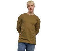 Urban Classics Herren Organic Boxy Rib Longsleeve tiniolive, XL