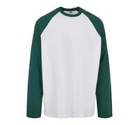 Urban Classics Organic Oversized Raglan Longsleeve in Gr. 4XL in Weiß
