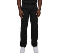 Urban Classics Organic Skater Chino Stoffhosen in Gr. 34 in Schwarz