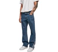 Urban Classics Herren Organic Triangle Denim mid Indigo Washed, 32