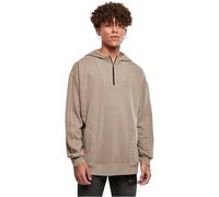 Urban Classics Overdyed Camp Hoody in Gr. L in Khaki