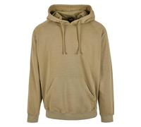 Urban Classics Herren Overdyed Hoody Kapuzenpullover, Khaki, L