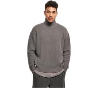Urban Classics Herren Oversized Roll Neck Sweater Sweatshirt, Asphalt, M