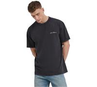 Urban Classics Herren T-Shirt Oversized, kleine Stickerei, Schwarz L