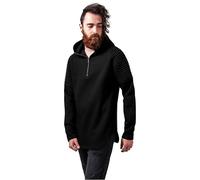 Urban Classics Herren Pleat Sleeves Terry Hoody Kapuzenpullover, Schwarz (Black 7), M EU