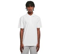 Urban Classics Herren Polo Shirt Oversized Zip Polo White S