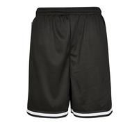 Urban Classics Shorts Premium Stripes Mesh Shorts Black-M
