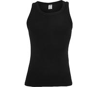 Urban Classics Herren Regular Fit Top Mens Tanktop TB066, Einfarbig, Gr. XX-Large, Schwarz (Black 7)