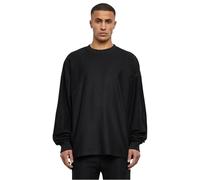 Urban Classics Sweatshirt Rib Terry Boxy Crew Black-M