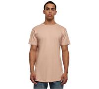 Urban Classics Herren Shaped Long Tee T-Shirt, Rosa (light rose), 2XL