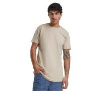 Urban Classics T-Shirt Shaped Long Tee – Baumwolle, abgerundeter Saum, Kurzarm – Herren 4XL