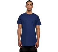 Urban Classics Shaped Long Tee in Gr. S in Blau