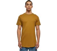 Urban Classics Herren Shaped Long Tee T-Shirt, Braun (nut), M