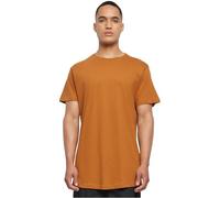 Urban Classics Herren Shaped Long Tee T-Shirt, Braun (toffee), XS