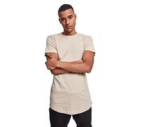 Urban Classics Herren Shaped Long Tee T-Shirt, Elfenbein (sand), S