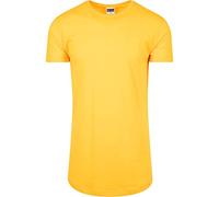 Urban Classics Herren Shaped Long Tee T-Shirt, Gelb (chrome yellow), L
