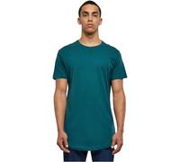 Urban Classics Herren Shaped Long Tee T-Shirt, Grün (jasper), XL