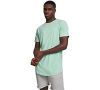 Urban Classics Herren Shaped Long Tee T-Shirt, Grün (neomint), S