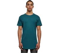 Urban Classics Herren Shaped Long Tee T Shirt, Teal, S EU