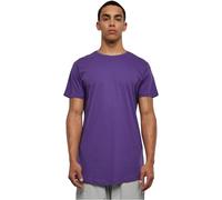 Urban Classics Herren Shaped Long Tee T-Shirt, Violett (ultraviolet), XS