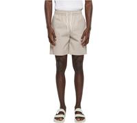 Urban Classics Herren Shorts Basic Seersucker Shorts, Joggshorts für Männer, mit Kordel, aus Baumwolle, cloud, M