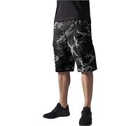 Urban Classics Herren Shorts Camouflage Cargo, Gr. 44 (Herstellergröße: 30), Mehrfarbig (Wood camo 396)