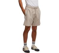 Urban Classics Herren Shorts Heavy Jersey Pintuck Track Shorts, Kurze Sporthose mit Bundfalten und Kordelzug, Größen S - 5XL