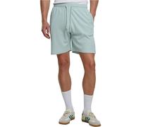 Sweatshorts URBAN CLASSICS "Urban Classics Herren Waffle Sweat Shorts", Herren, Gr. 4XL, US-Größen, frostmint, 65% Baumwolle, 35% Polyester, unifarben, relaxed fit, Hosen Sweatshorts (13704012-4XL) fr