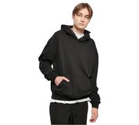 Kapuzensweatshirt URBAN CLASSICS "Urban Classics Herren Snap Hoody", Herren, Gr. XL, schwarz, 65% Baumwolle, 35% Polyester, unifarben, Langarm, Sweatshirts (81235164-XL) schwarz